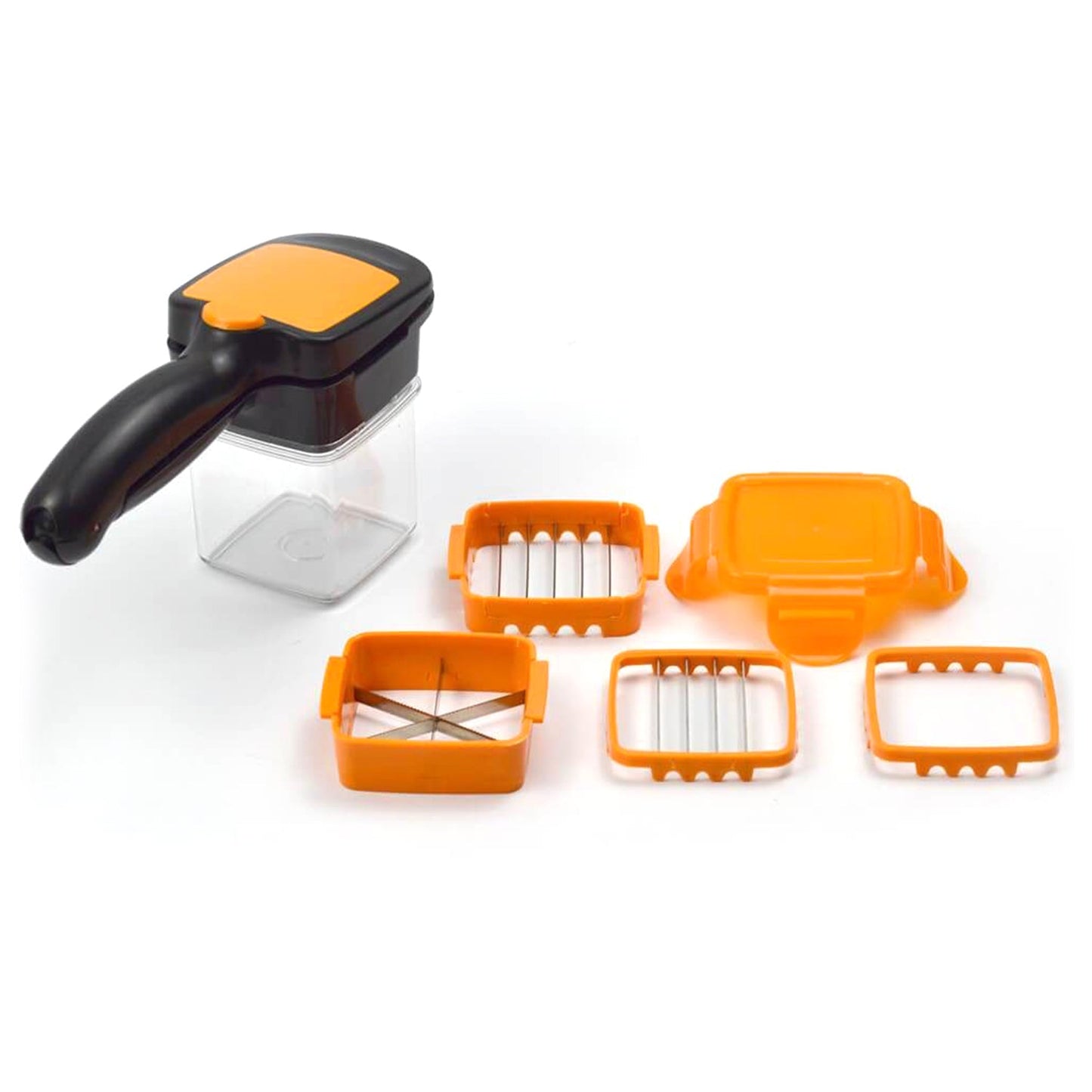 5 in 1 dicer for cutting and shredding food plastic