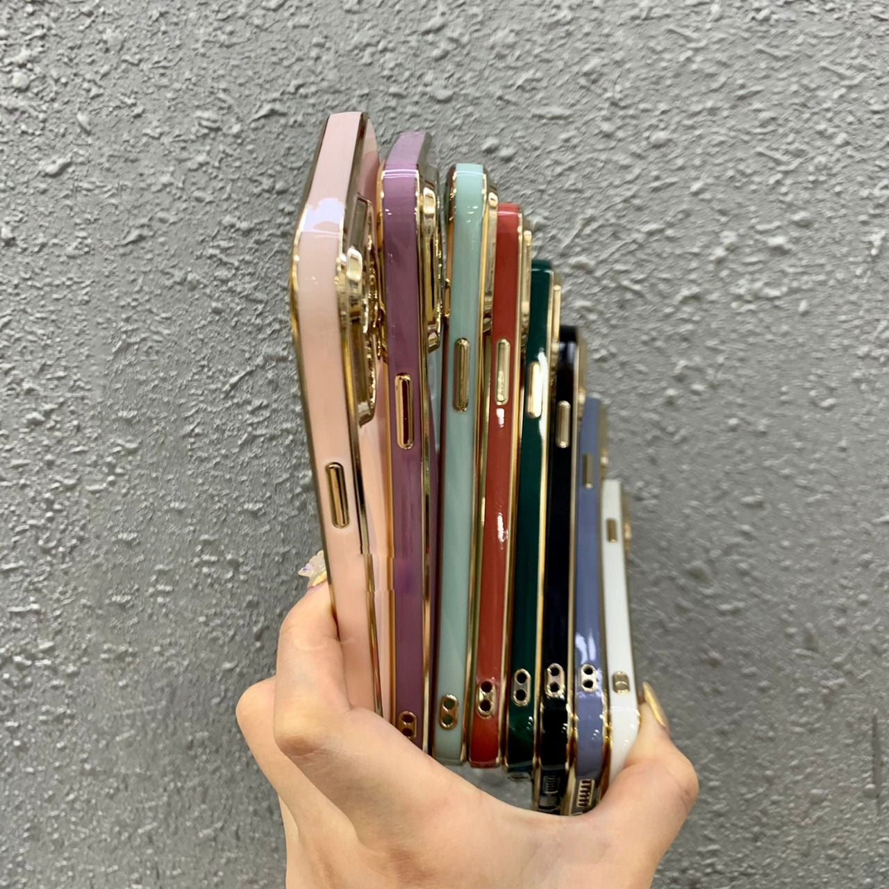 durable chrome finish hard protection case for mobile phones pack of 1