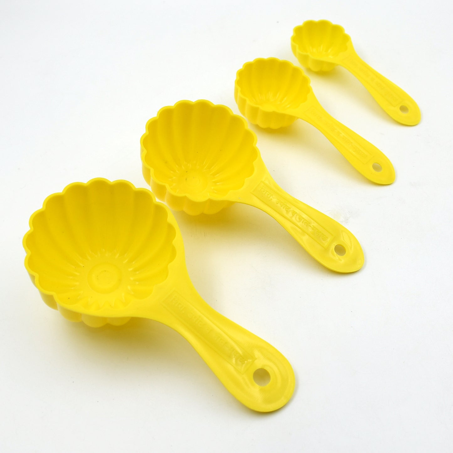 plastic ladoo mould spoon set kitchen pack of 4