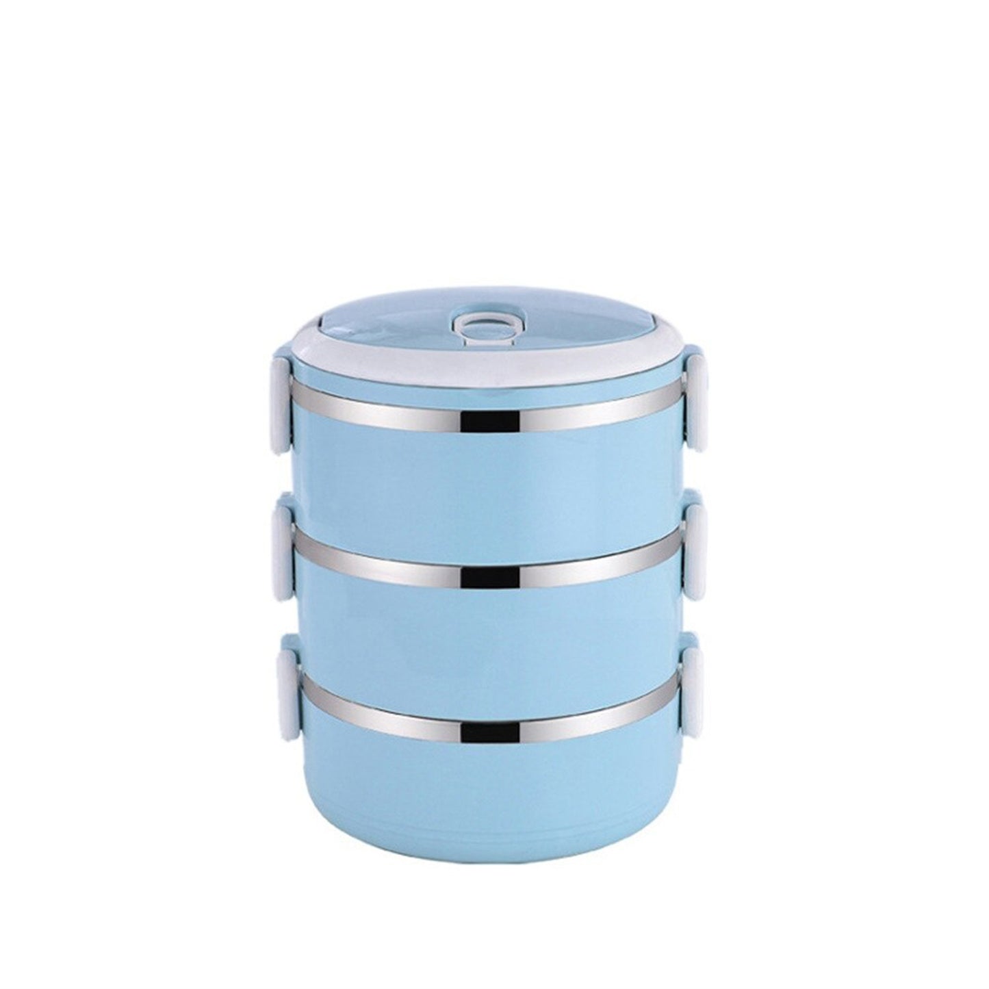 multi-layer stainless steel hot lunch box 3 layer