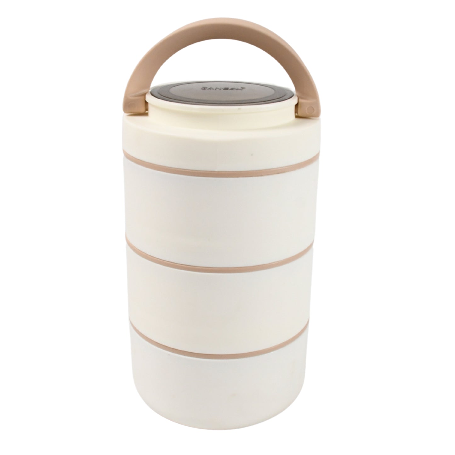 portable stainless steel lunch box 16 cm x 13 cm with airtight leak-proof lid pack of 2 or 3 layers