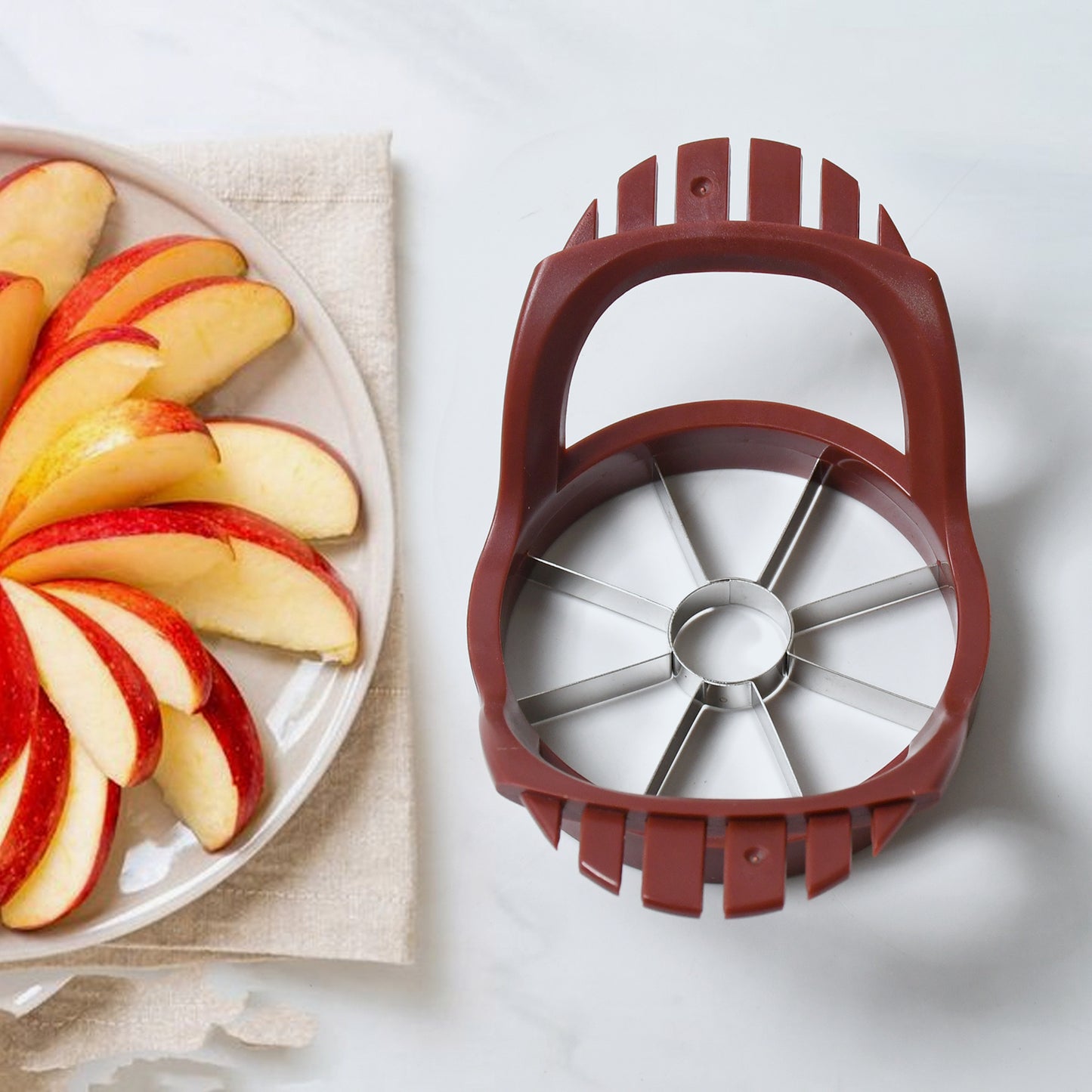 apple slicer 18 cm stainless steel for fruit cutting