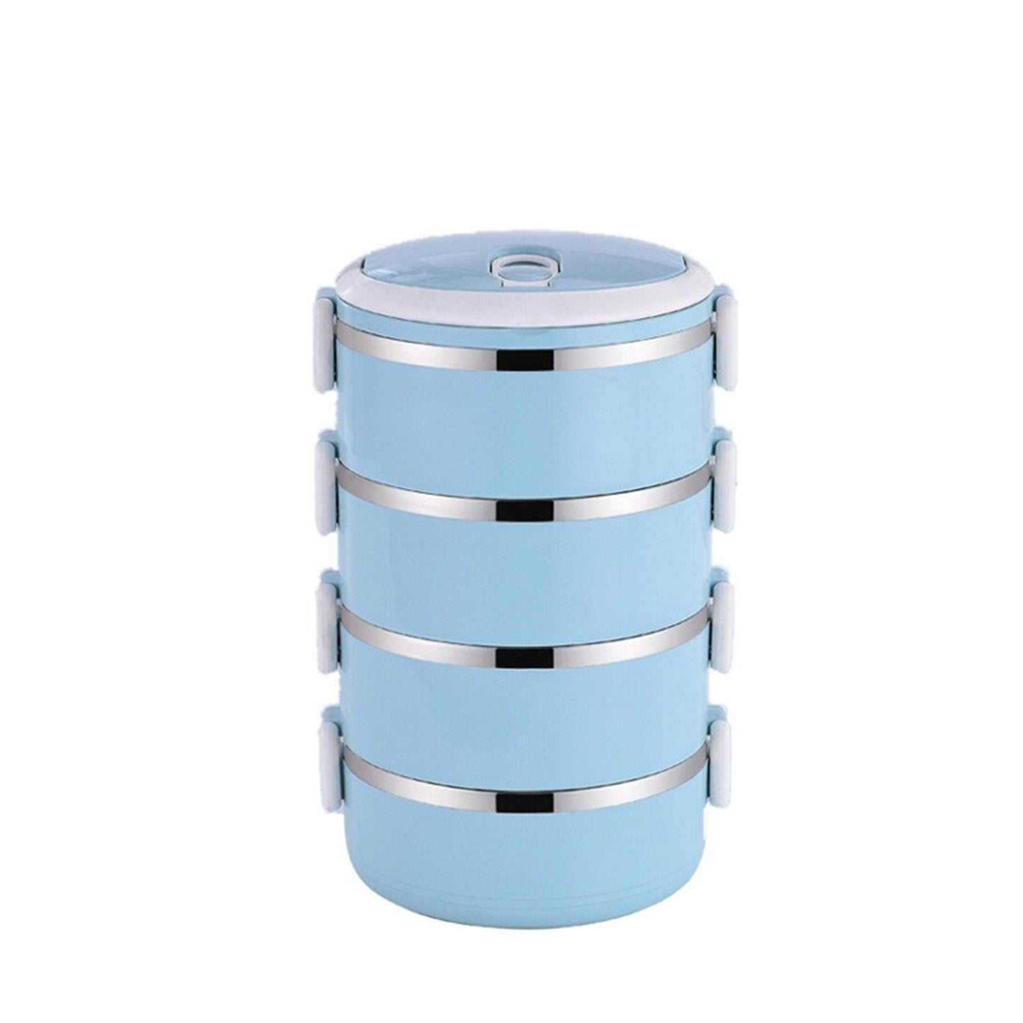 multi-layer stainless steel hot lunch box 4-layer