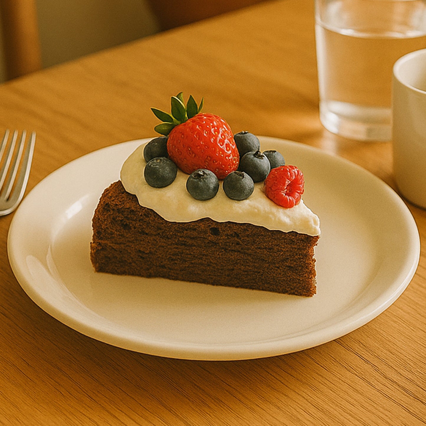 plastic round dinner plate 23 cm white