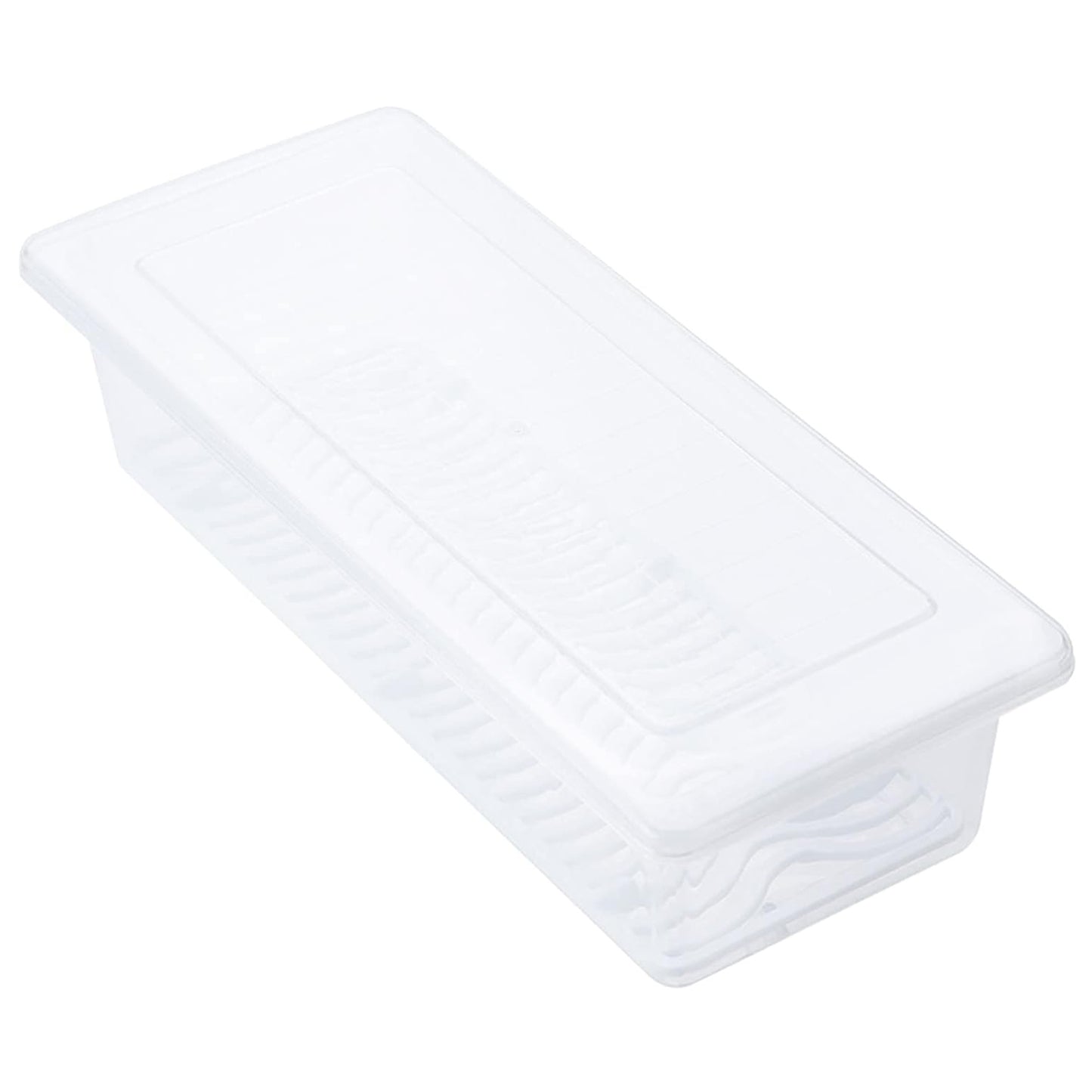 food storage container with removable drain plate and lid 1500 ml pack of 1