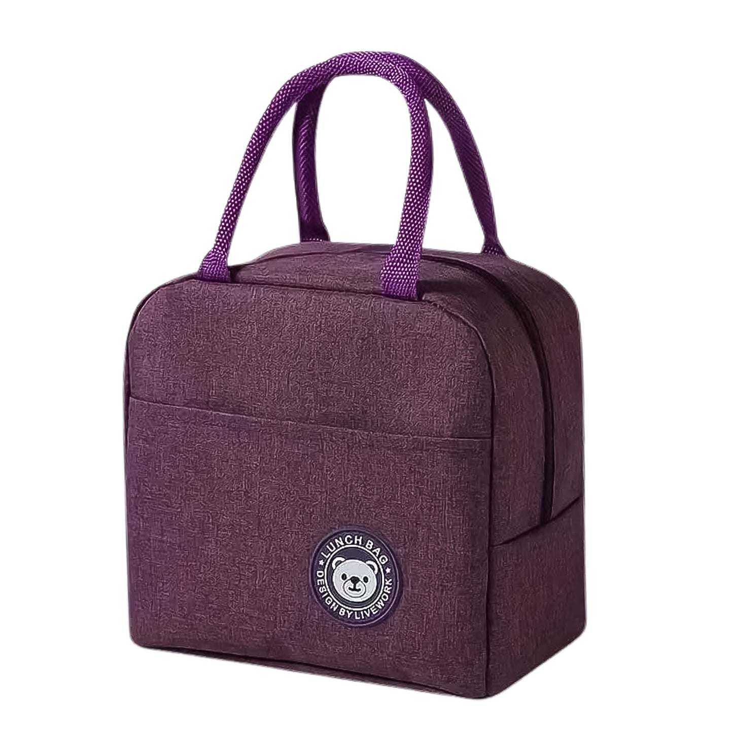 insulated lunch bag 23x20x3 cm for food storage