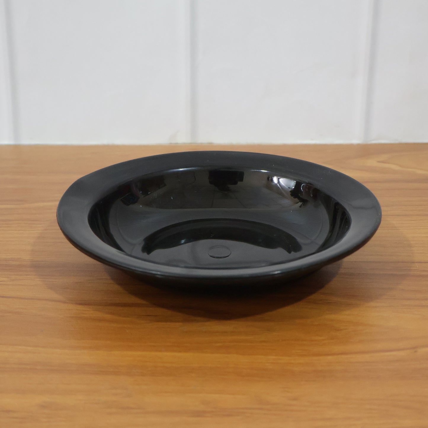 serving bowl 15 cm for curry and soup heat-resistant plastic black
