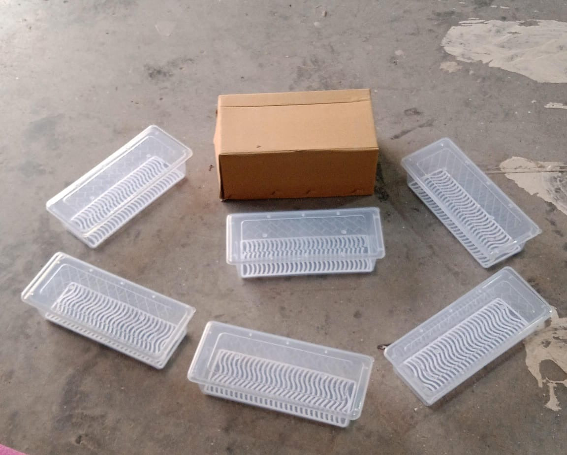 vegetables freezer storage container 1500ml plastic pack of 6