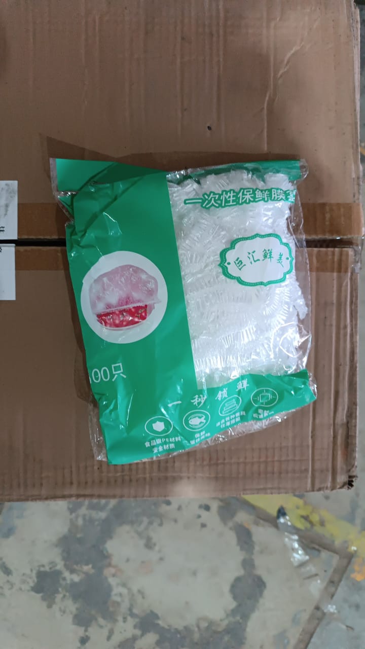 disposable elastic food storage covers 22 cm pack of 100