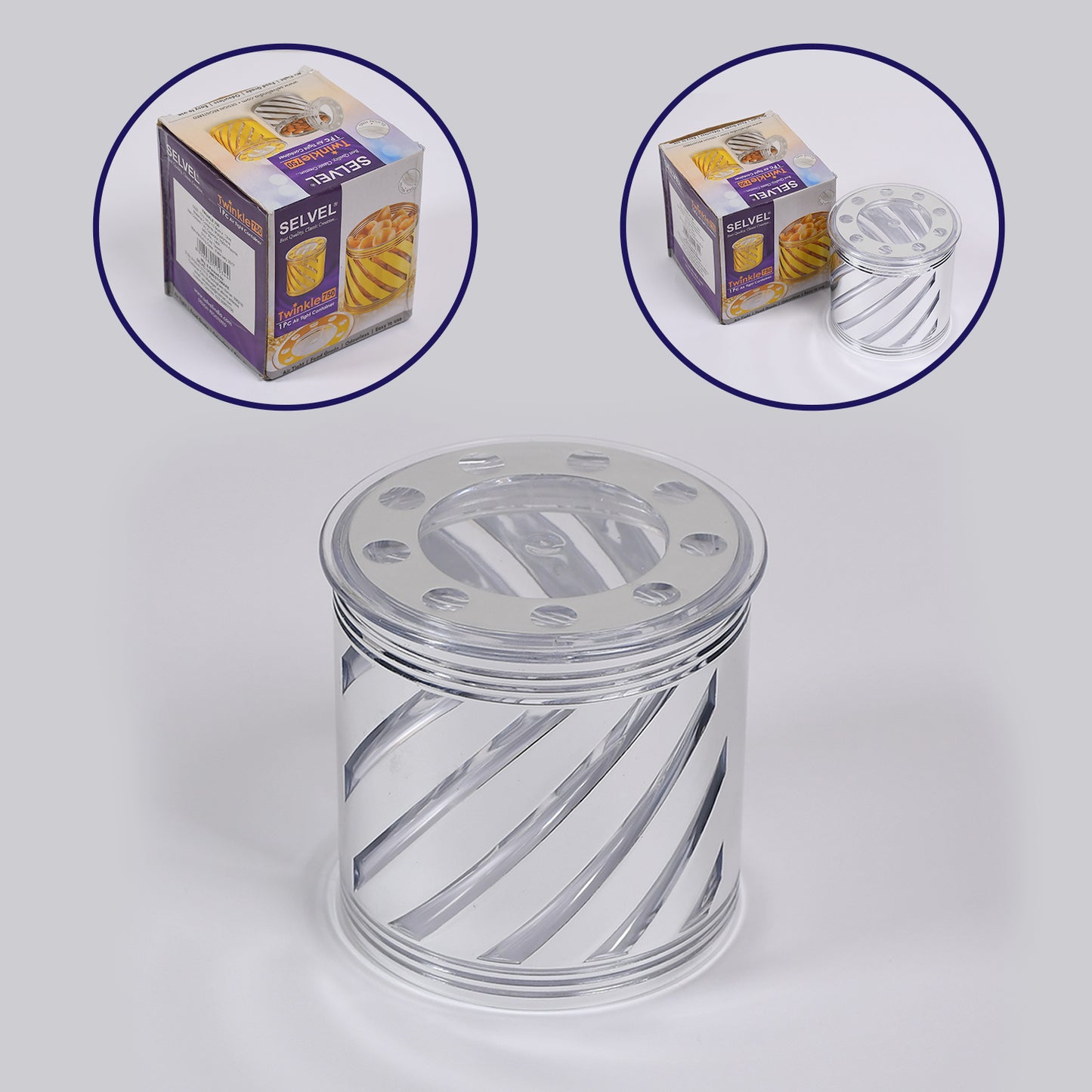 airtight dry fruit container plastic 750 ml