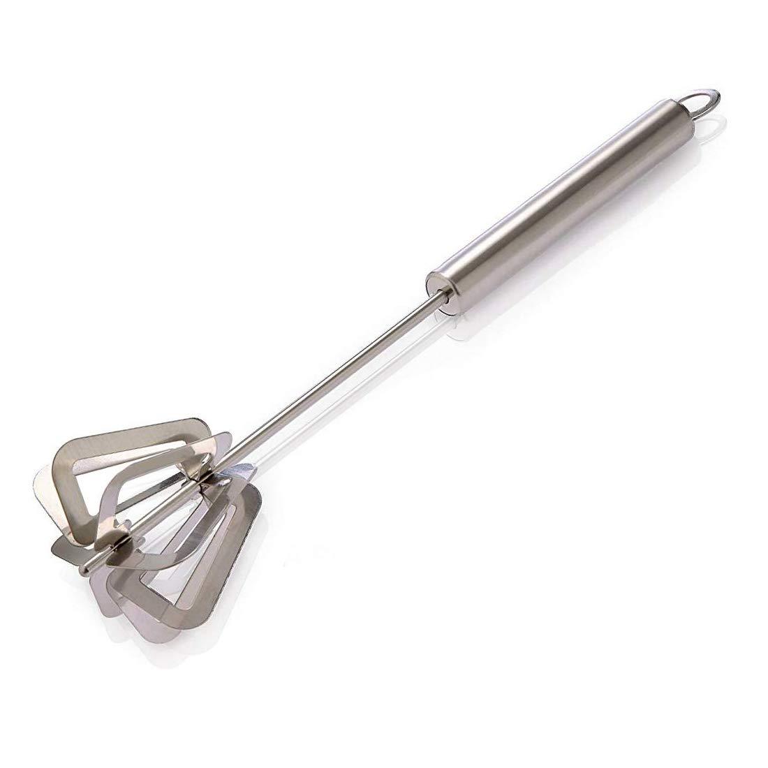 manual hand blender 31 cm stainless steel for mixing and beating