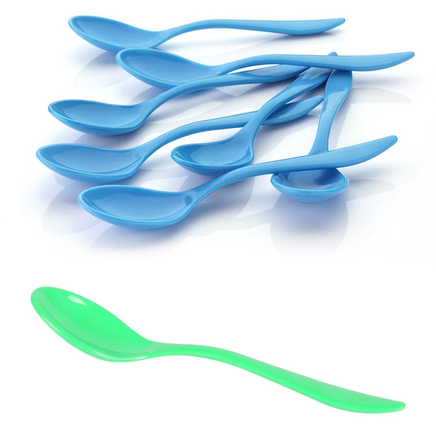 plastic spoon 16 cm for eating and serving food