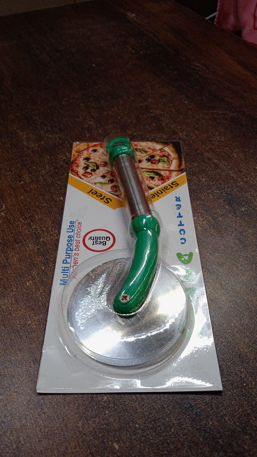 pizza cutter stainless steel 20 cm slicing tool