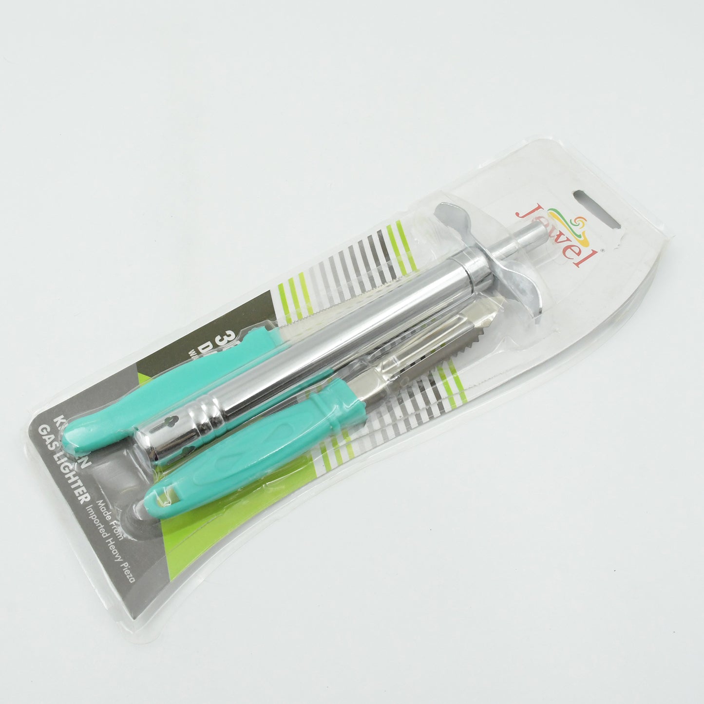 3 in 1 kitchen combo with lighter knife and peeler