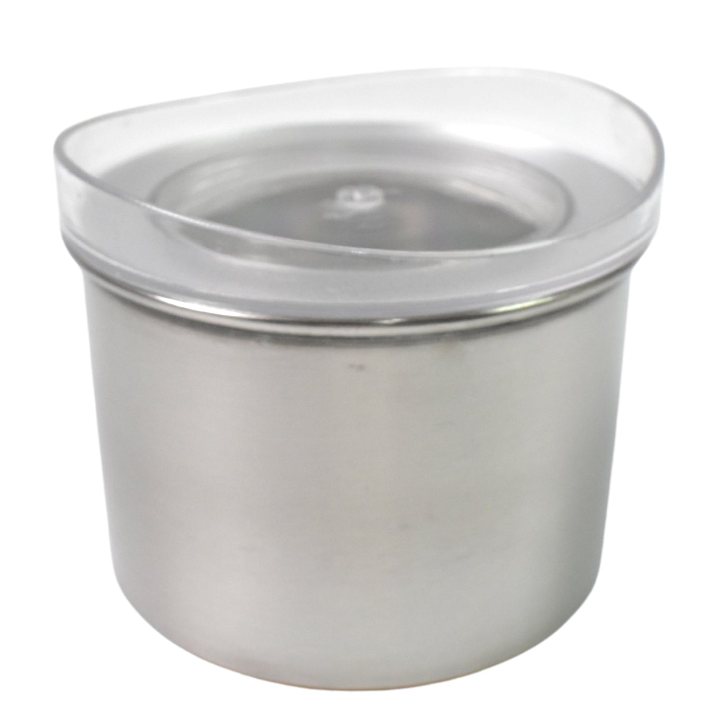 airtight container 500 ml with see-through lid for kitchen storage stainless steel pack of 1
