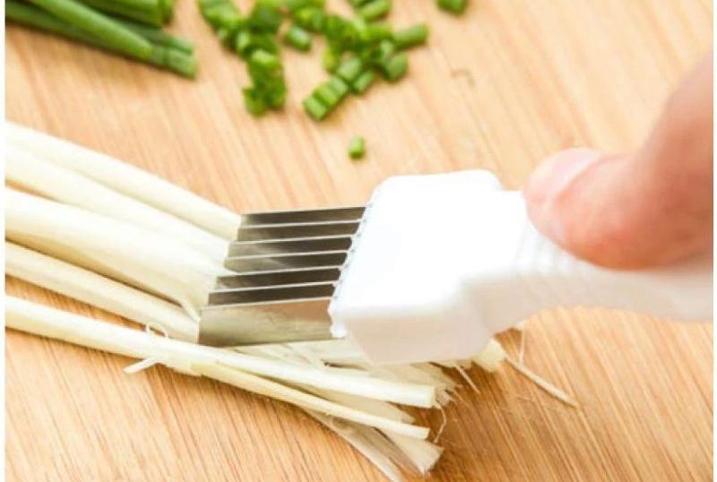 vegetable negi cutter plastic kitchen tool