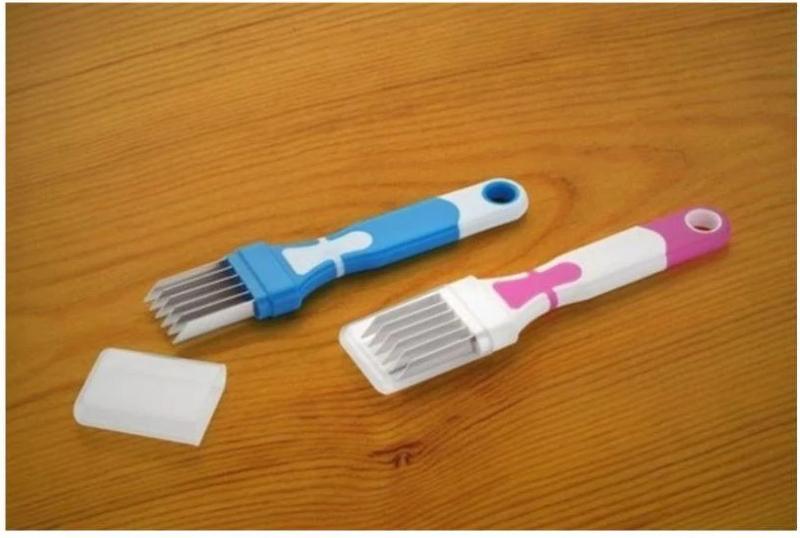 vegetable negi cutter plastic kitchen tool