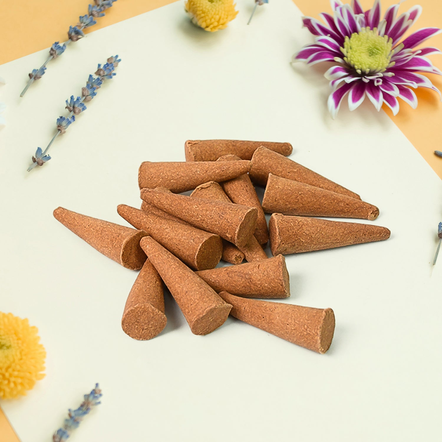 natural dark rose incense dhoop cones 120 gm pack of 1