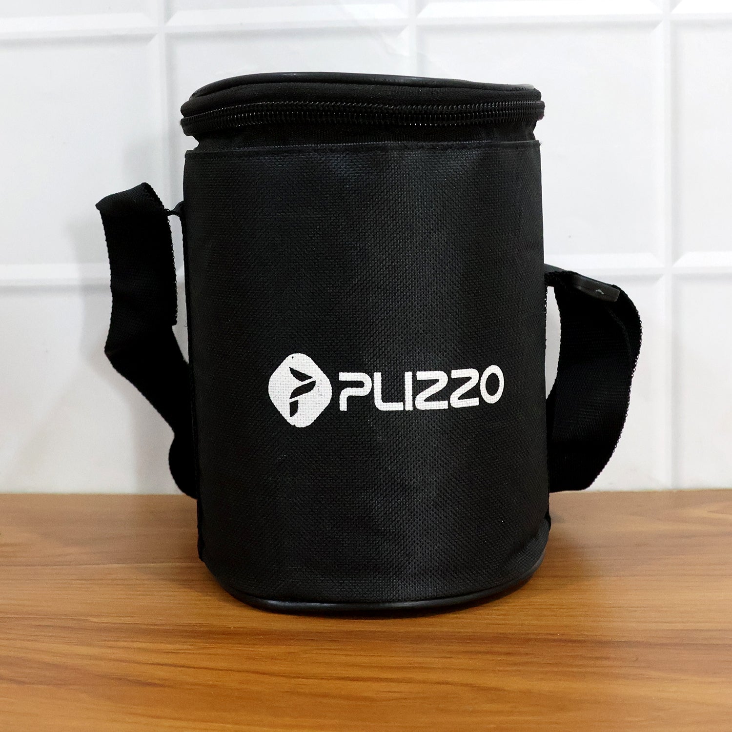 Insulated Stainless Steel Tiffin Lunch Box Set With Carry Bag (1 Set)