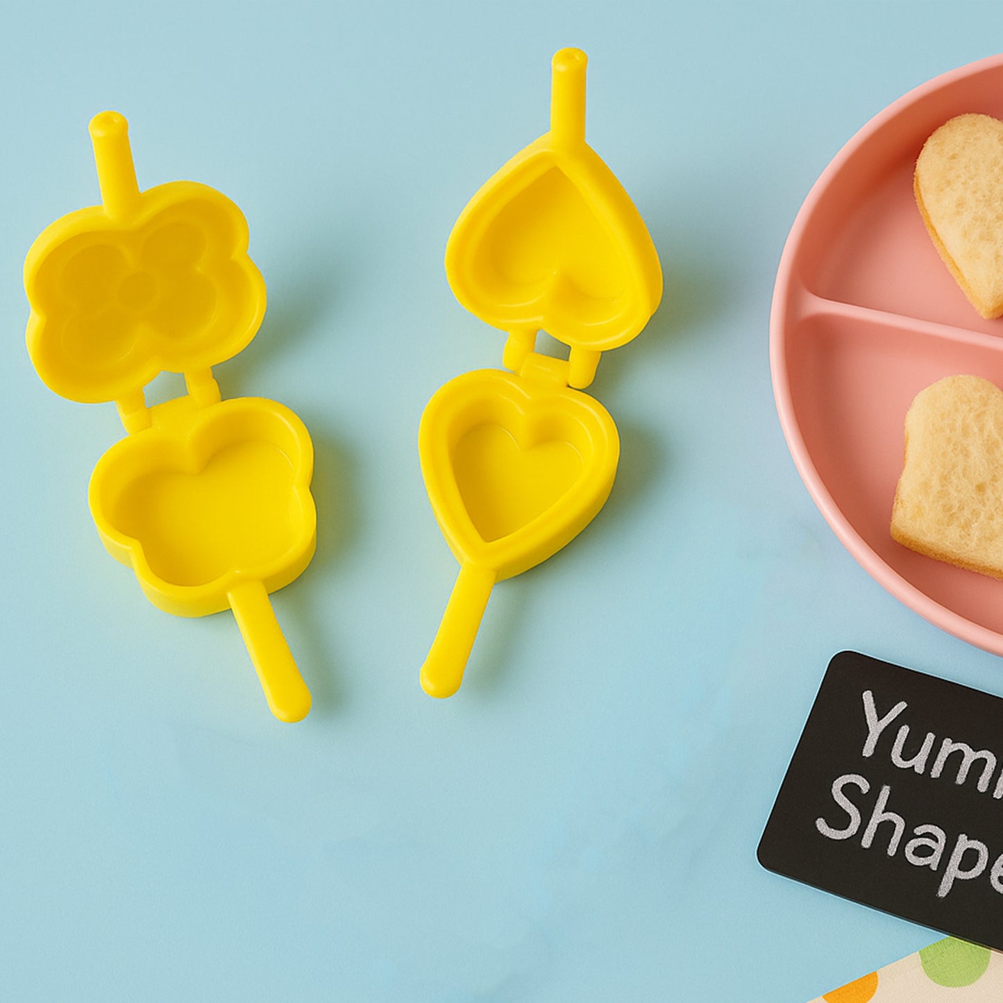 cookie cutter mould set plastic pack of 6