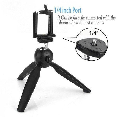portable durable plastic mini tripod for mobile and camera pack of 1