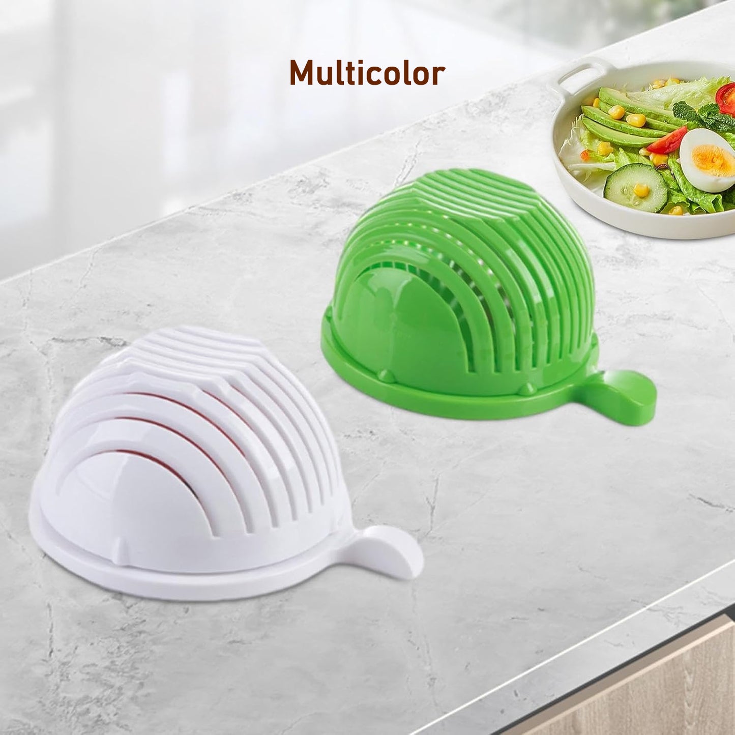 plastic salad cutter 20 cm for kitchen use