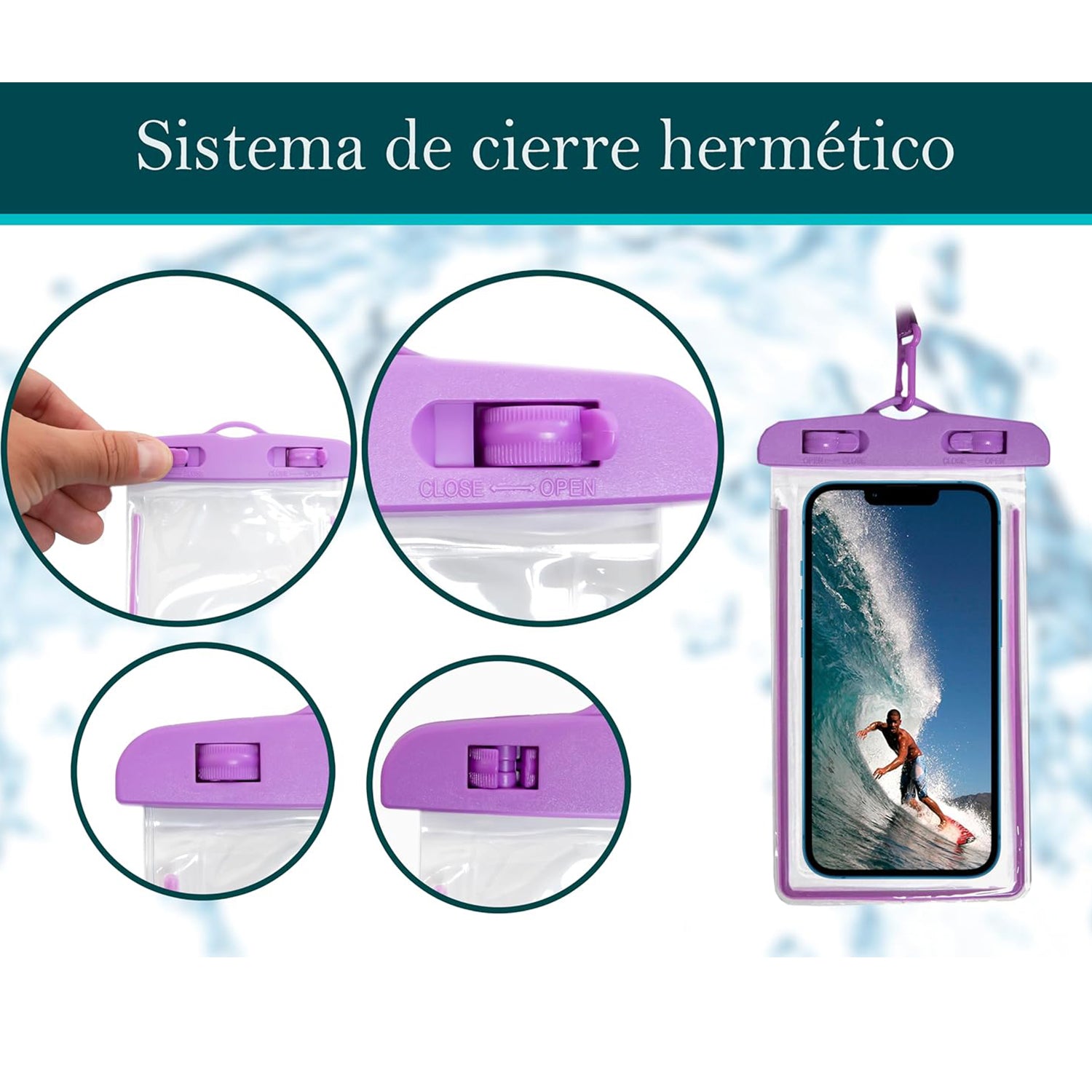 4635 Technology Waterproof Sealed Transparent Plastic Bag