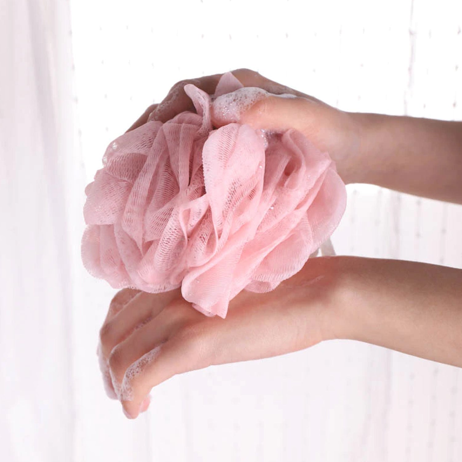 soft mesh bath sponge loofah 18 cm pack of 1