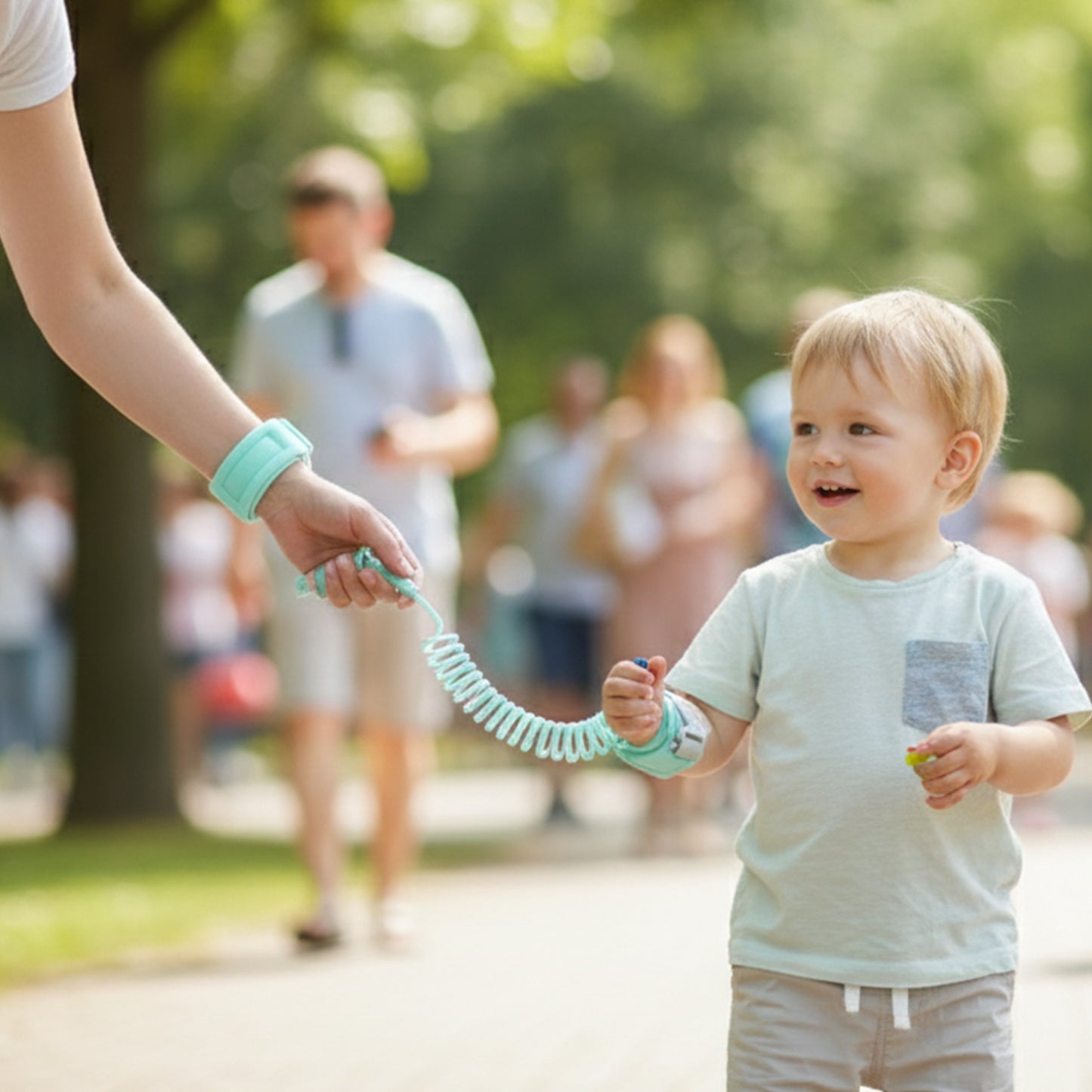 elastic padded wrist cuff baby safety walking leash pack of 1