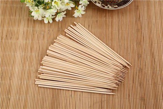 bamboo bbq skewers 20 cm natural bamboo sticks