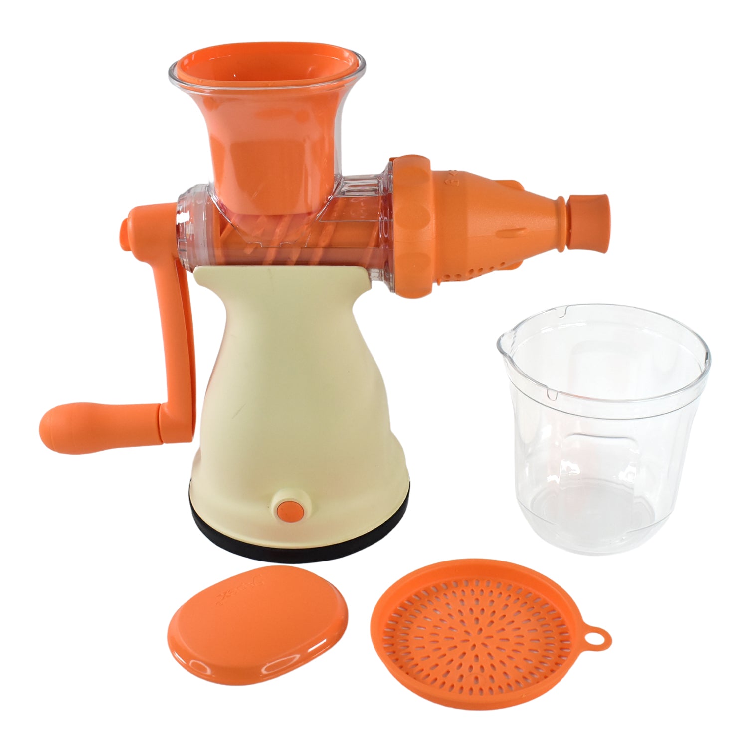 manual carrot and fruit juicer heavy-duty plastic pack of 1