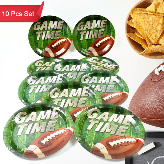 disposable paper plates 19 cm diameter for birthday party pack of 10