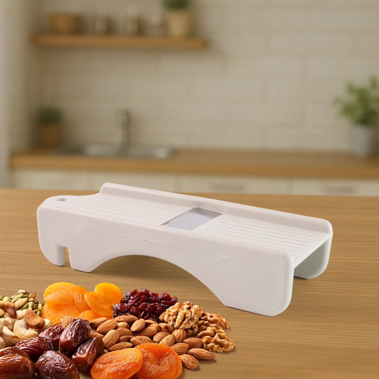 dry fruit slicer 12 cm kitchen tool stainless steel blade handheld