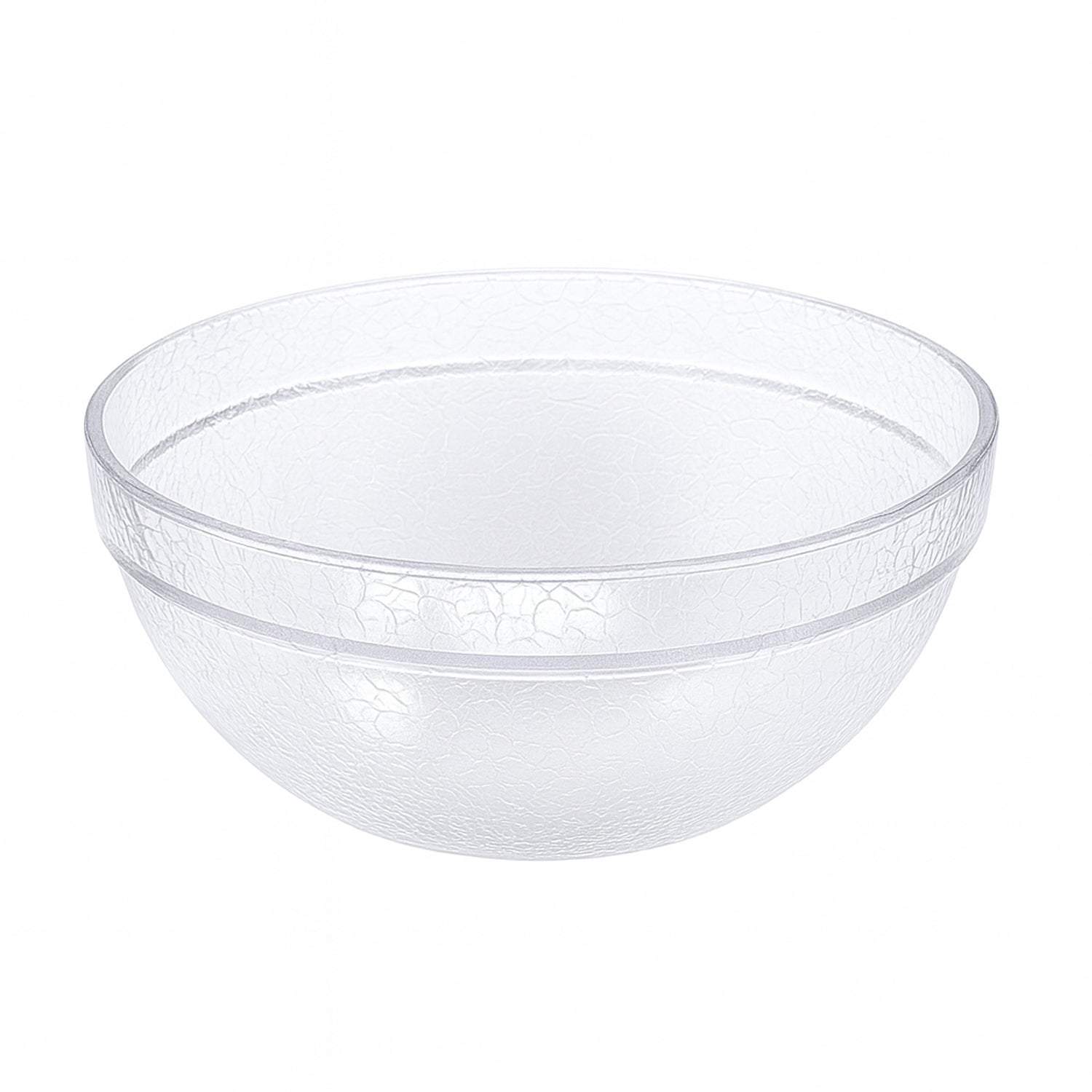 Transparent Idli Mixing  Serving Bowl  Textured Plastic Kitchen Bowl (1 Pc)