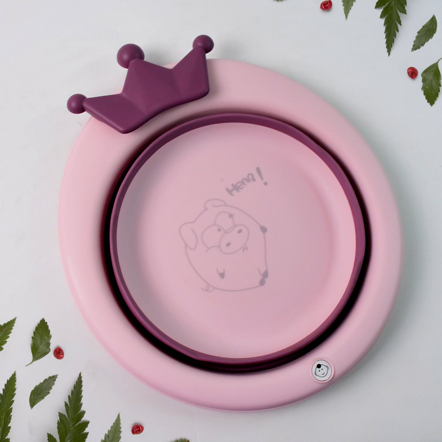 bpa-free plastic baby bathtub with non-slip base pack of 1