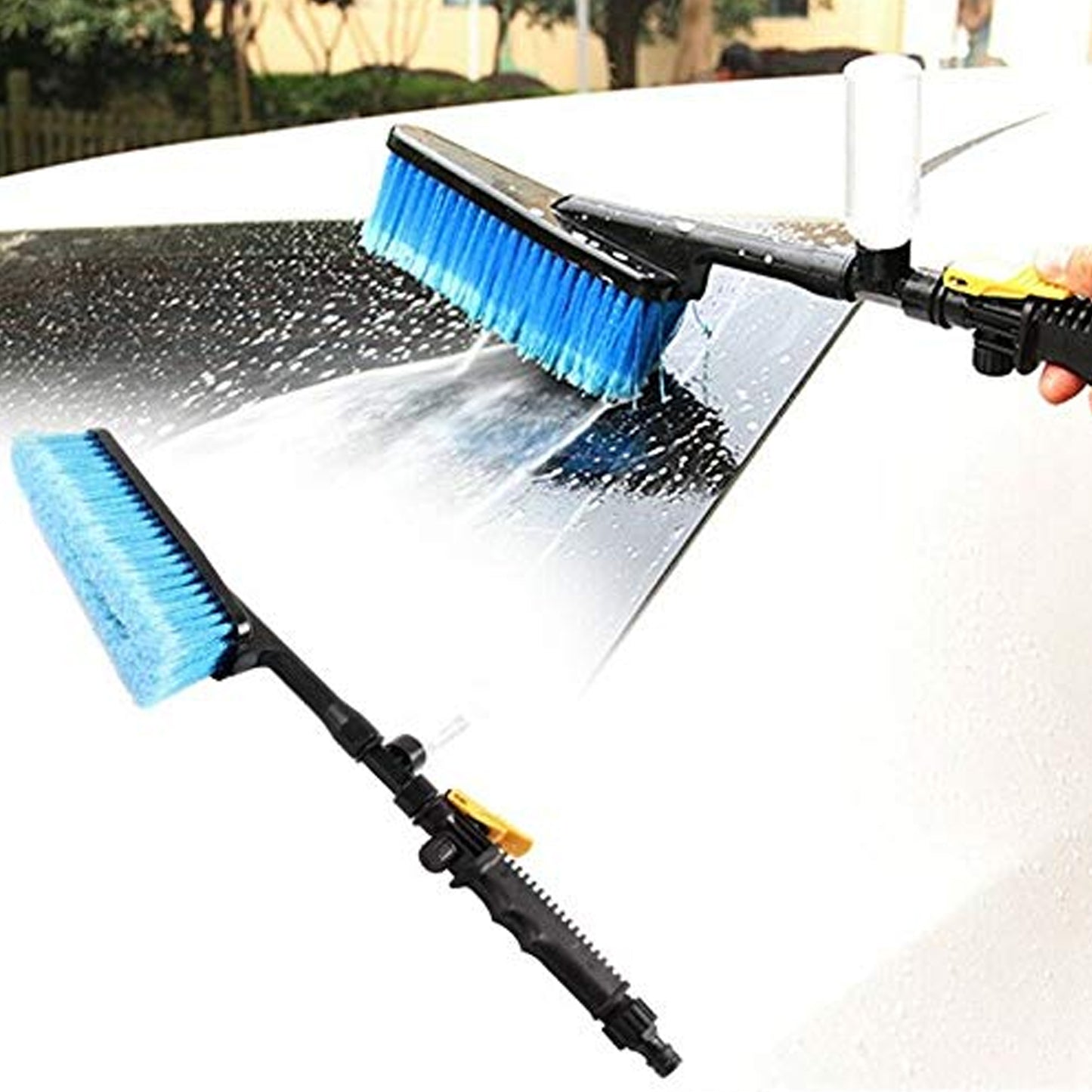 microfiber plastic rubber car washing and cleaning kit 9 tools pack of 1