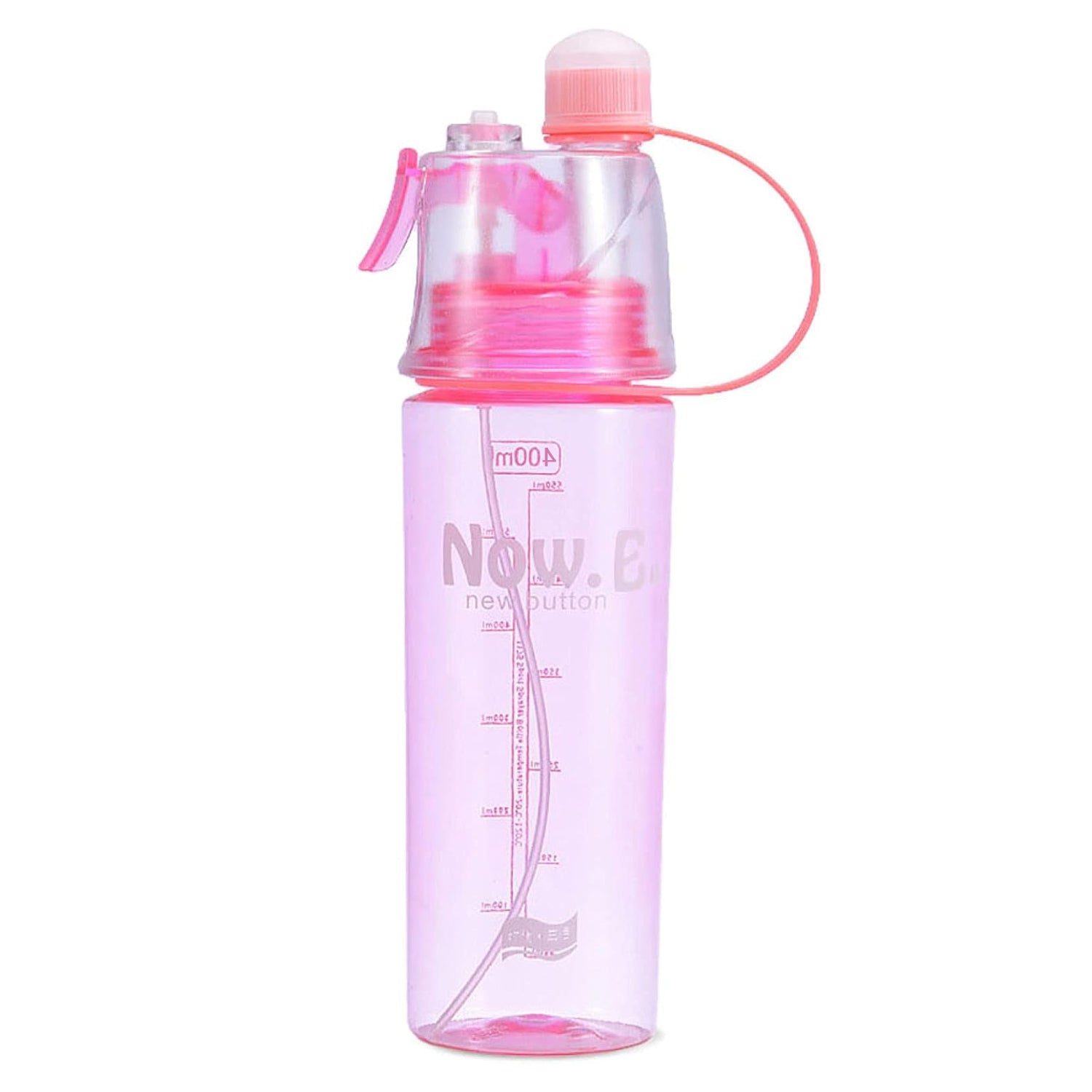 2 in 1 mist spray water bottle plastic 400 ml pack of 1
