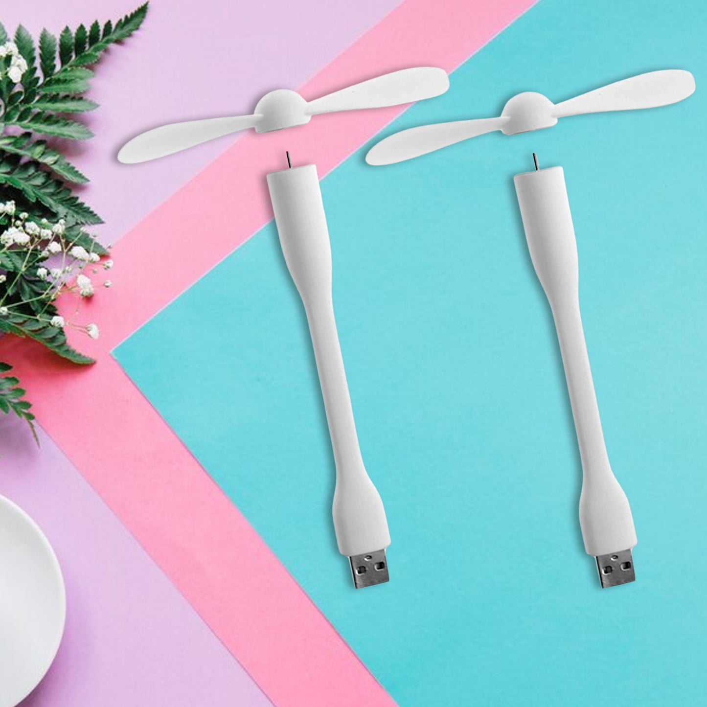 portable mini usb fan usb light usb 3 port hub combo pvc pack of 3