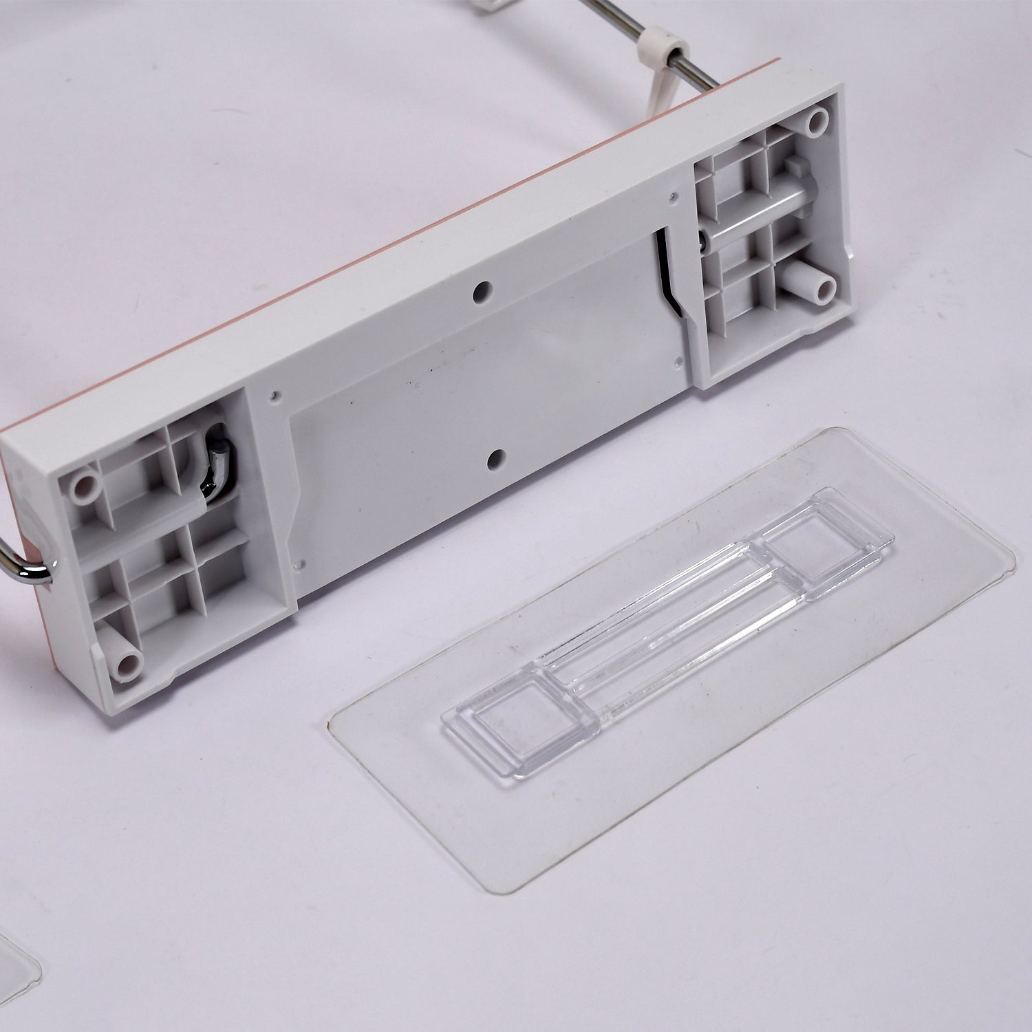 wall mounted foldable wash basin storage rack 25x6x7 cm with adhesive sticker