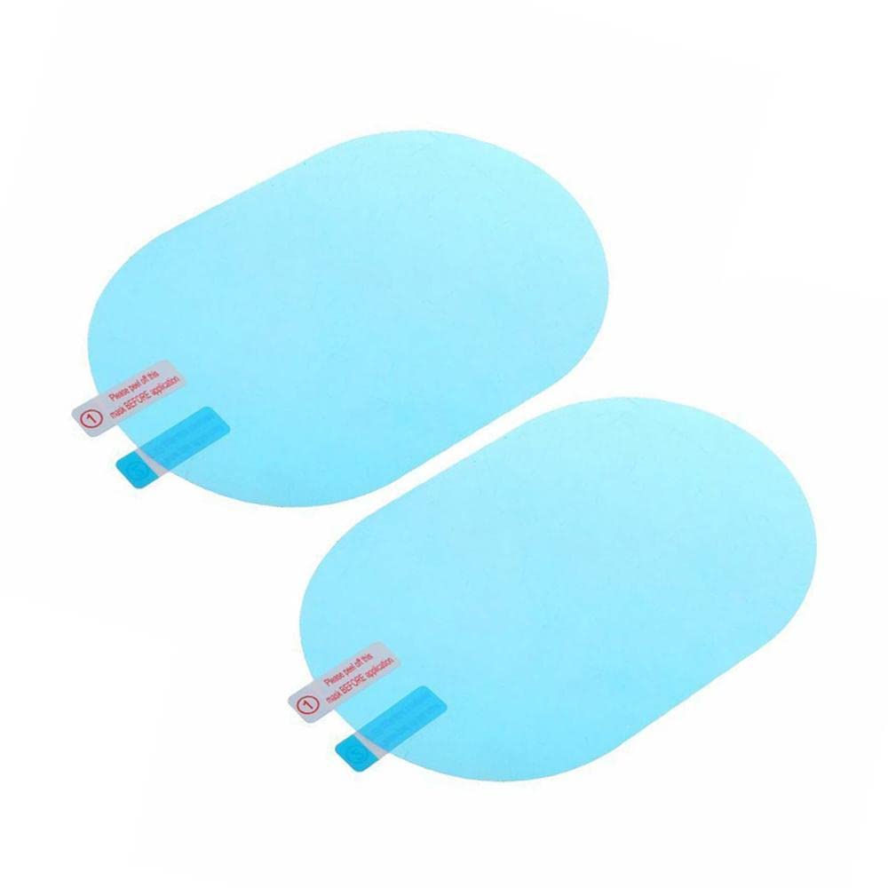 waterproof anti fog protective film for rearview car mirror 17x12 cm pack of 1