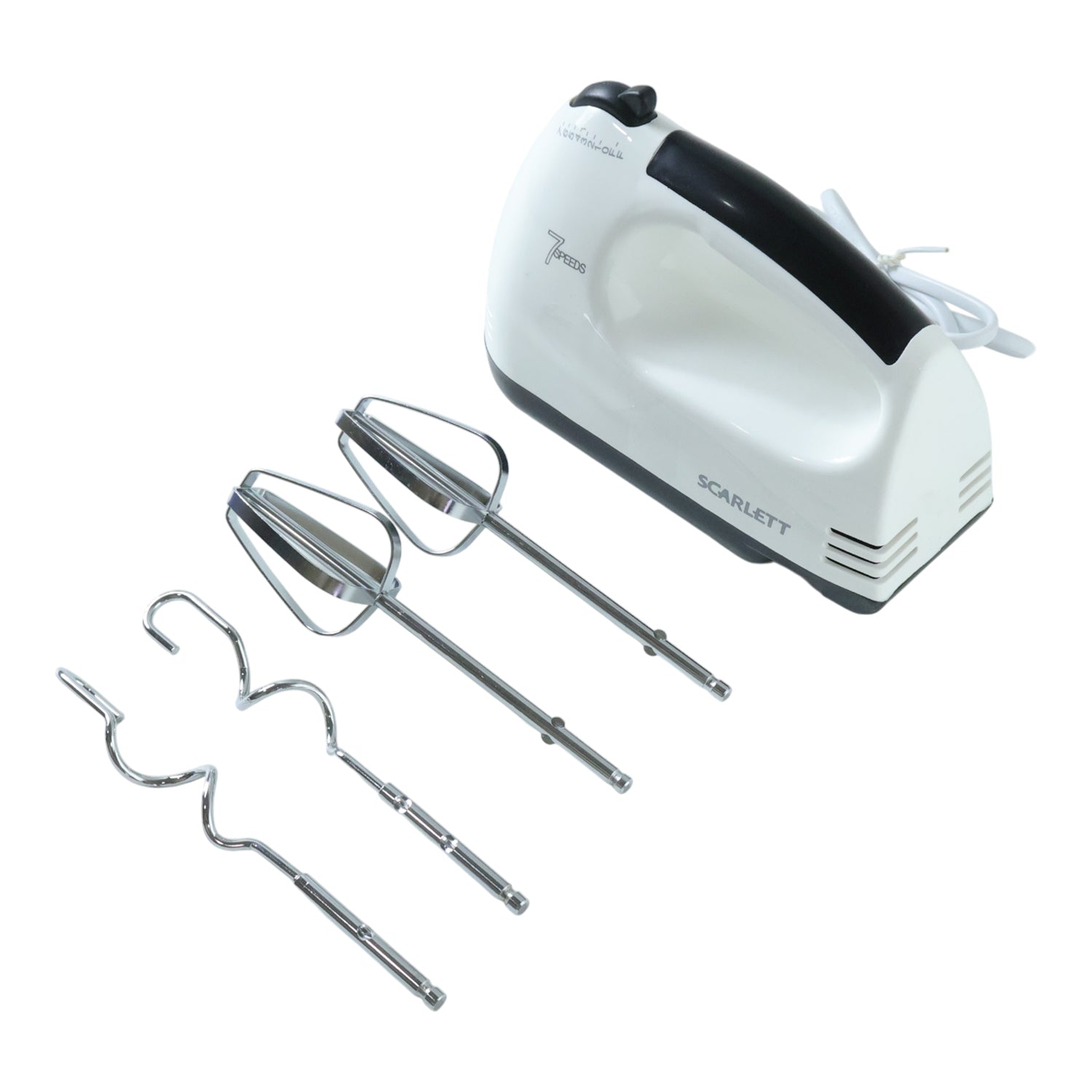 electric hand mixer with stainless steel attachments pack of 1