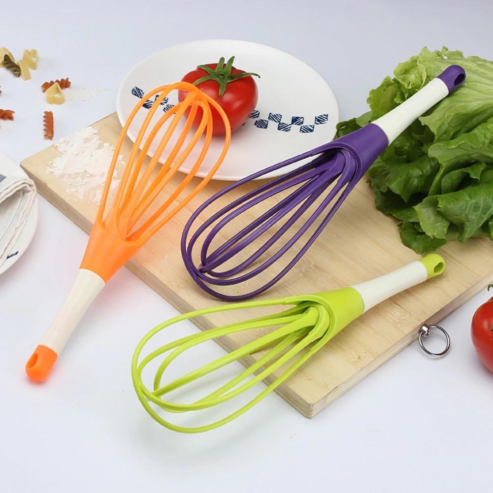 plastic whisk mixer for kitchen use