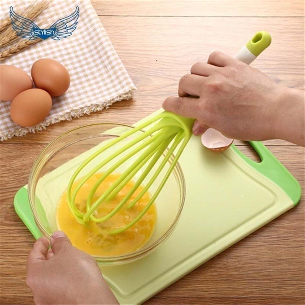 plastic whisk mixer for kitchen use