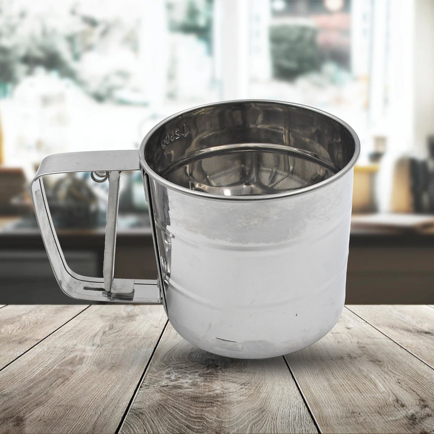 flour sifter stainless steel 330g for baking