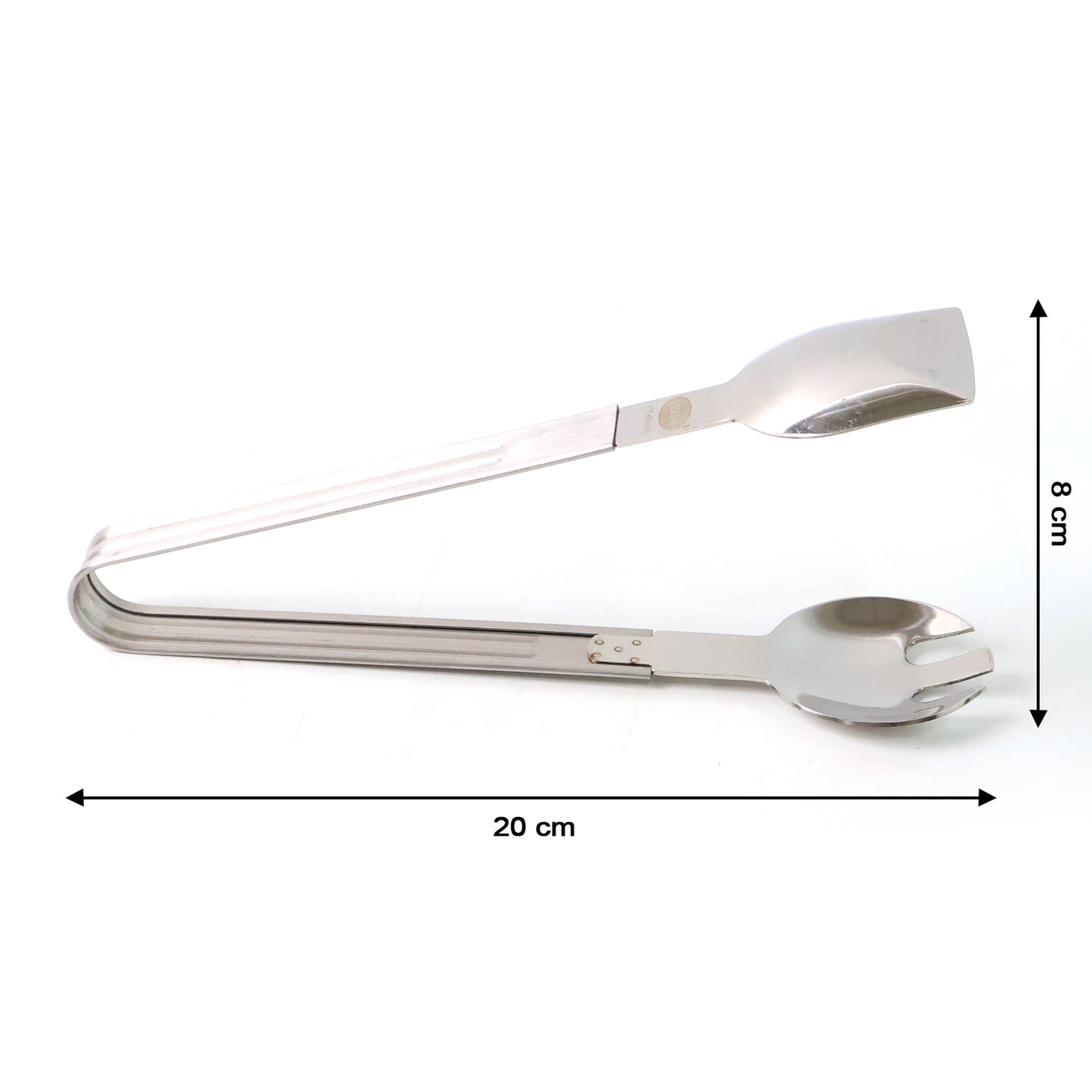 serving tong 25 cm stainless steel