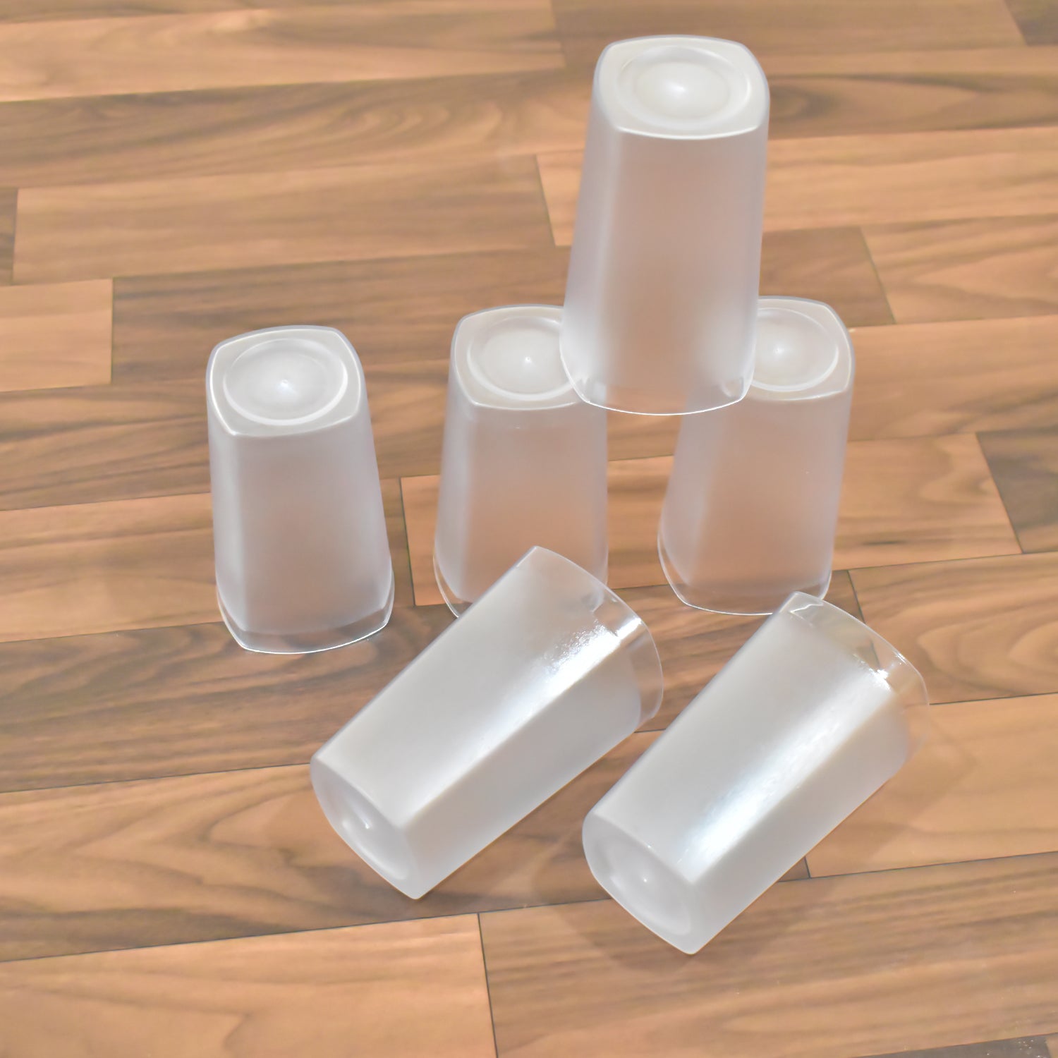 set of 6 polycarbonate glasses 350ml for drinking water