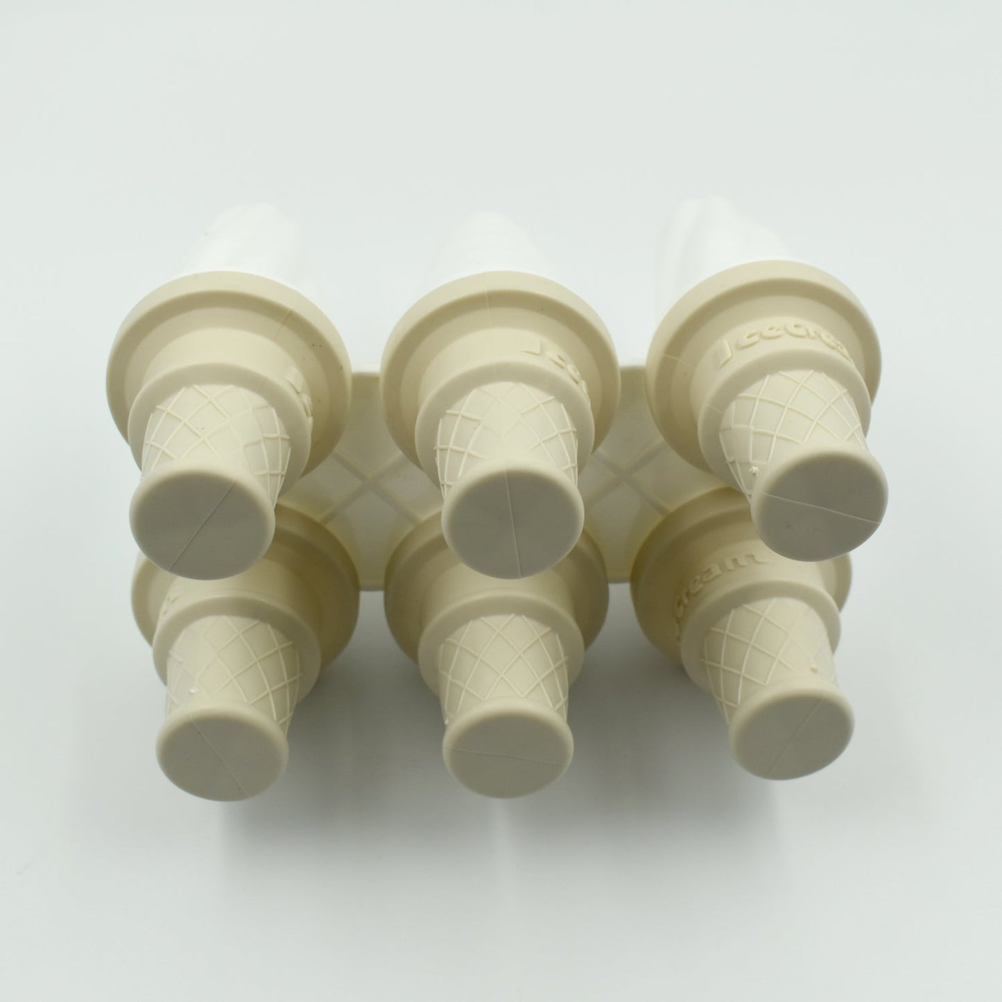 ice cream mold plastic pack of 6