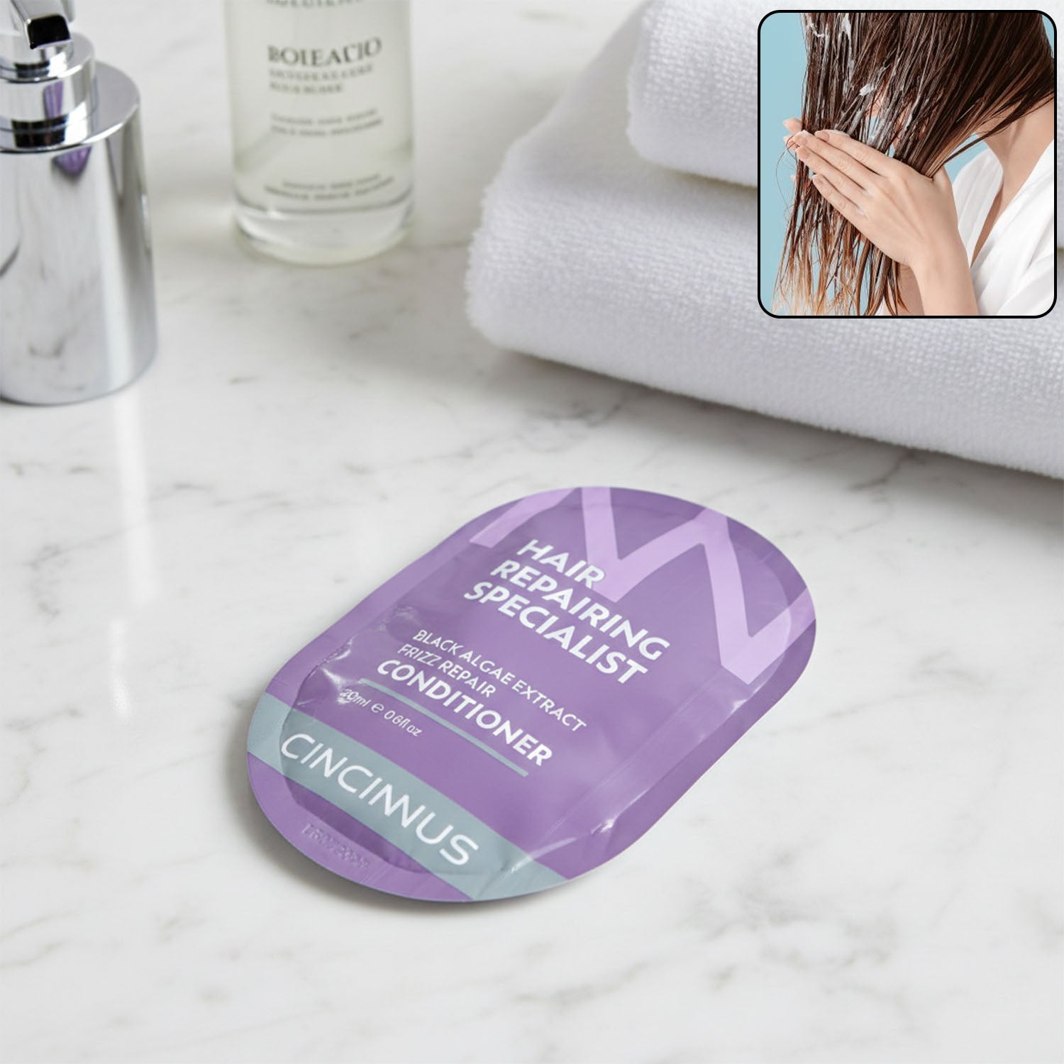 cream hair repairing conditioner sachet 20 ml pack of 1