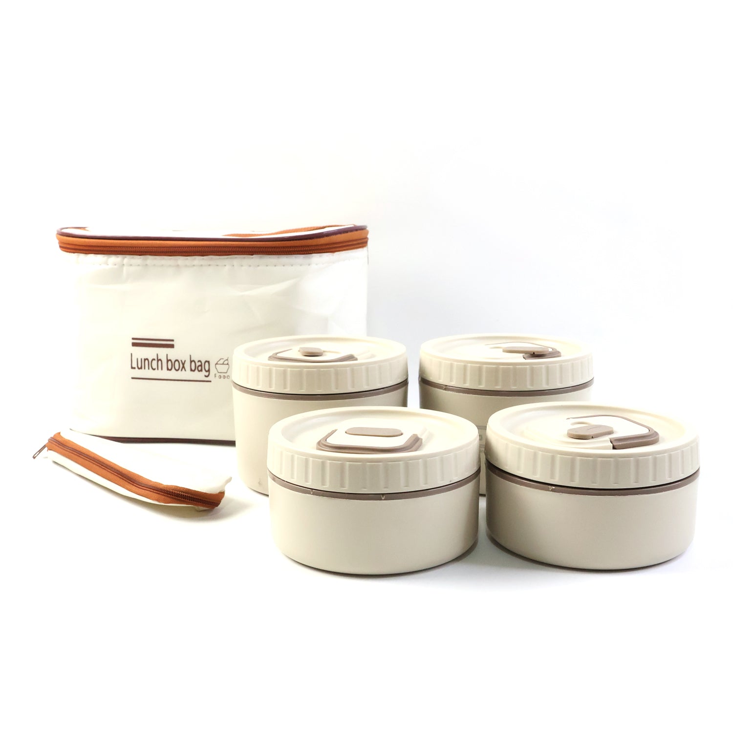 Bento Style Lunch Box Set With Multiple Containers  Carry Bag