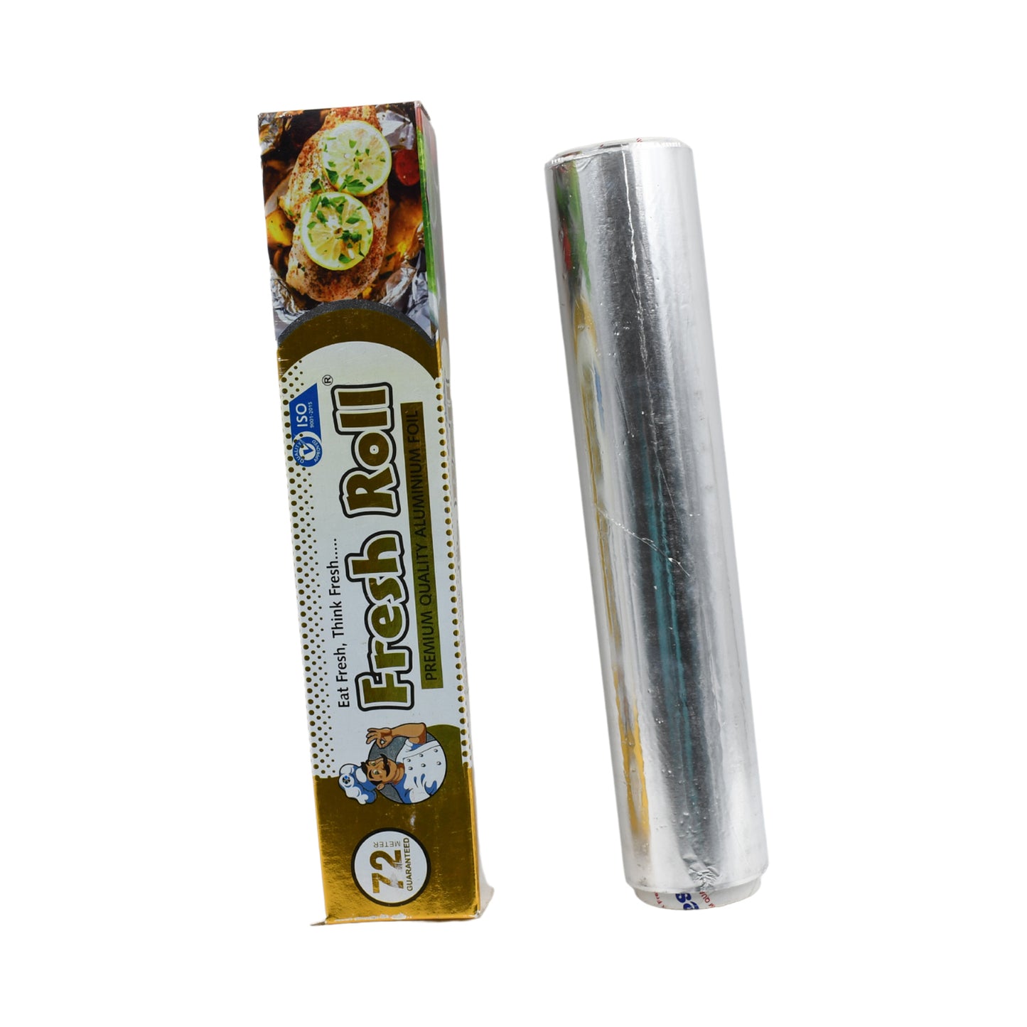 aluminum foil roll 72m for food storage heavy duty non stick
